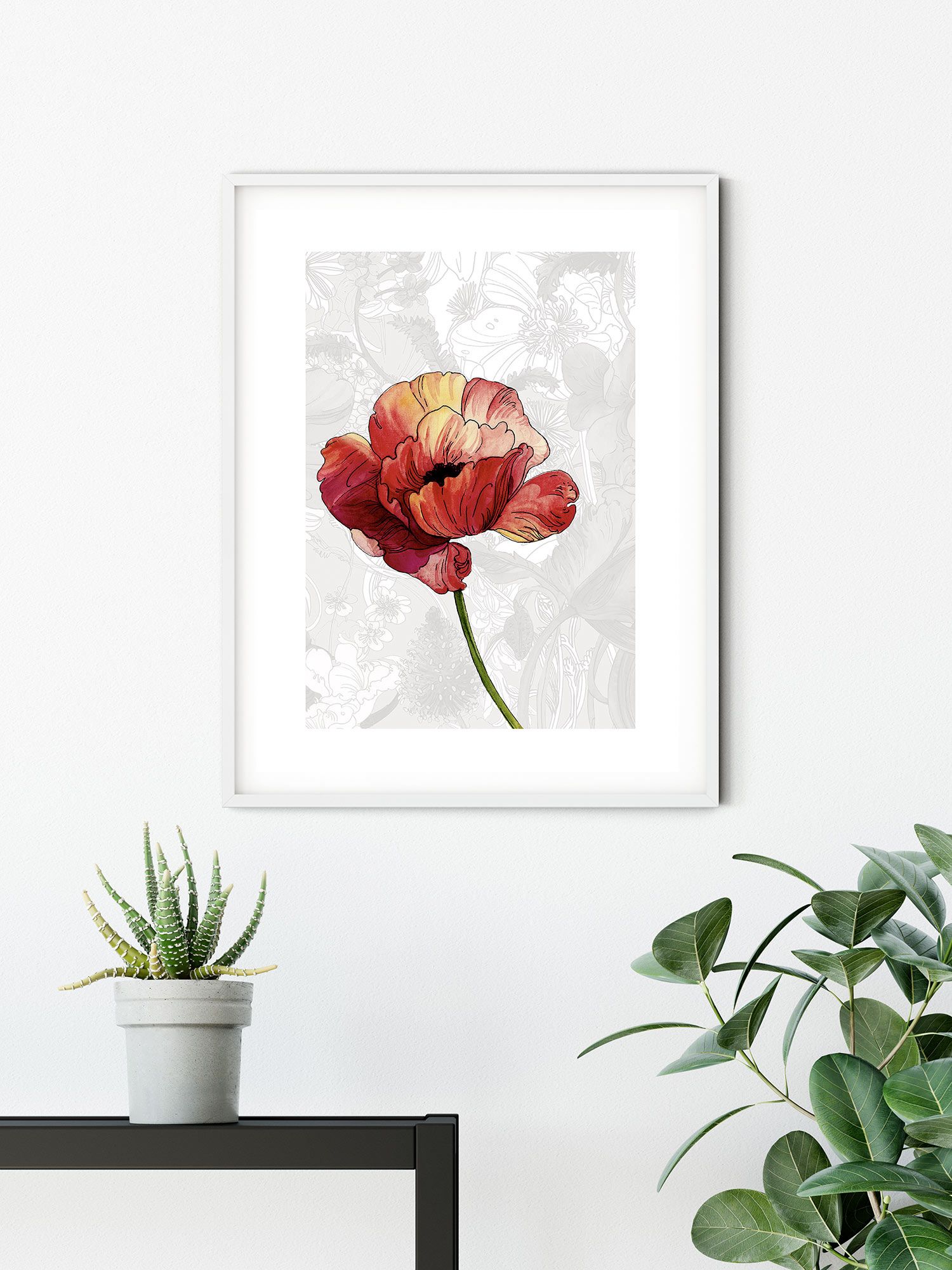 Komar Wandbild - Amora - Größe: 50 x 70 cm