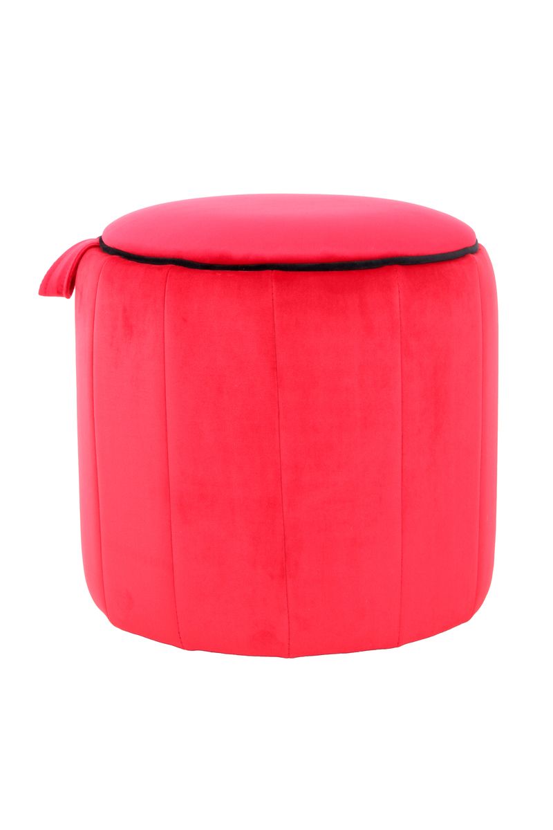 Hocker Reese 110 Rot - 43 cm (L) x 43 cm (B) x 42 cm (H)