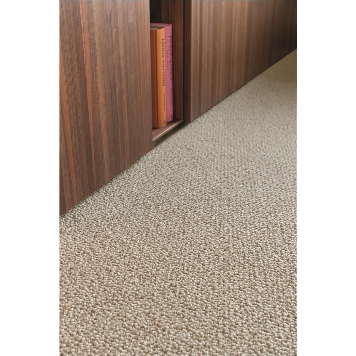Teppichboden Berlin Beige (Cashmere 10) Creatuft Rollenbreite 400 cm