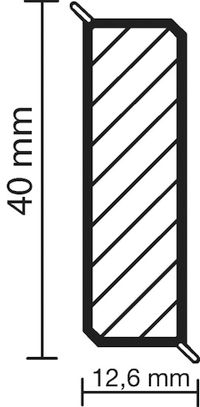 Cubu flex life 40 1245 champagner 250 x 4 cm