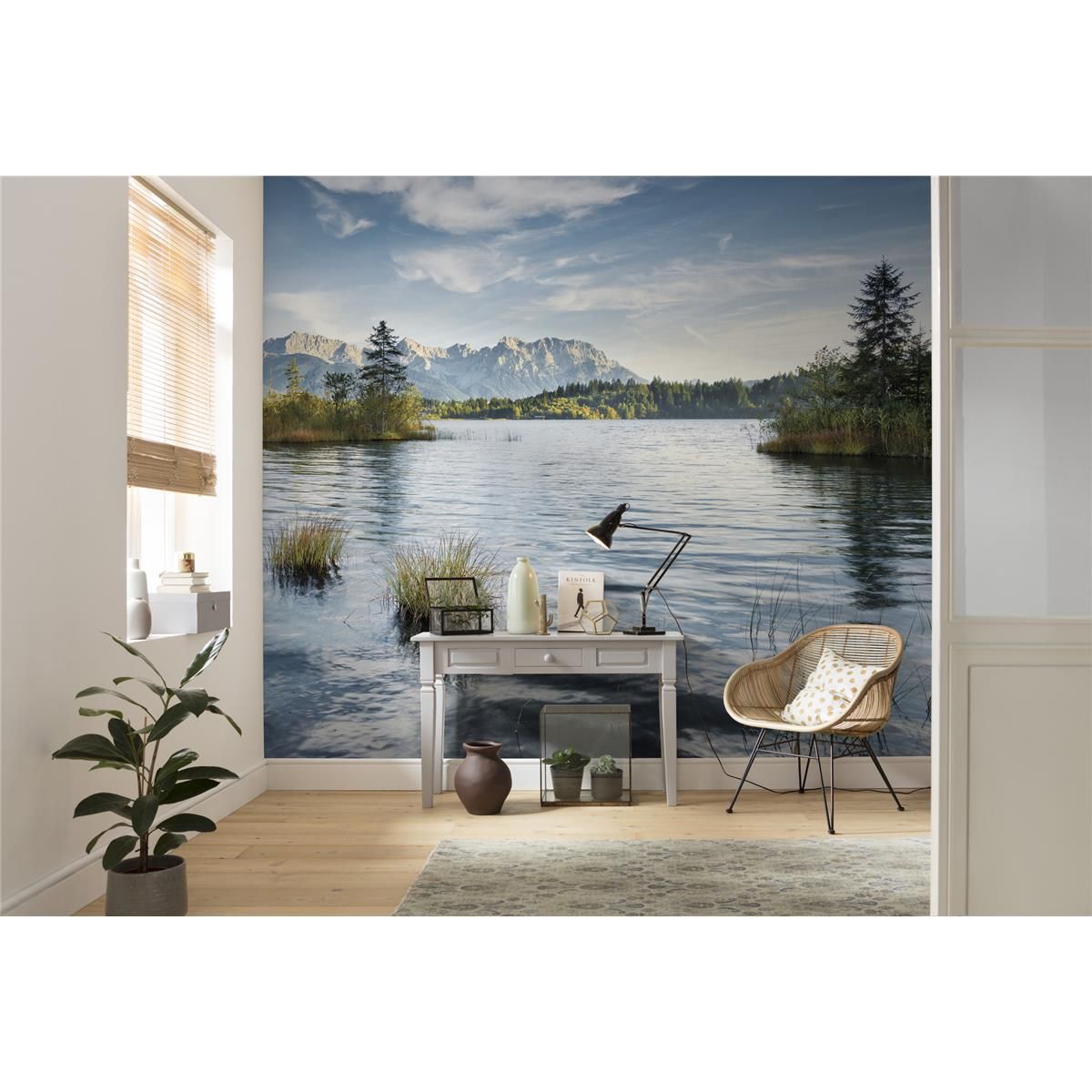 Vlies Fototapete - Am Ende des Tages - Größe 300 x 280 cm