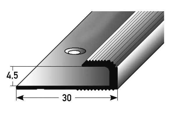 JOKA Einschubprofil 5 mm silberfarbig 261315 270cm 270 x 3 cm