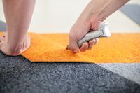 Teppichplanken 25 x 100 cm Nadelvlies FINETT DIMENSION p879204 Asphalt