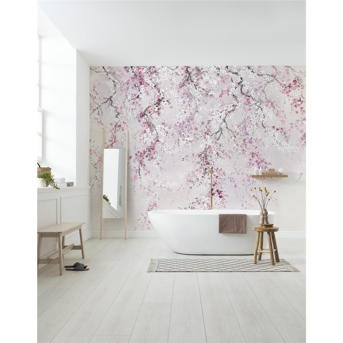 Vlies Fototapete - Kirschblüten - Größe 300 x 280 cm