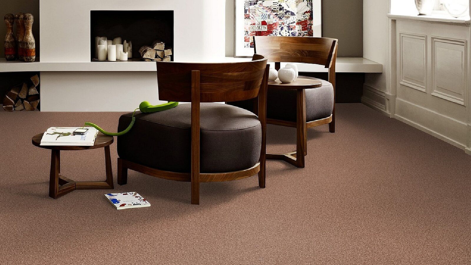 Teppichboden Vorwerk Superior 1064 LYRICA Velours Rosa 1P94 - Rollenbreite 500 cm