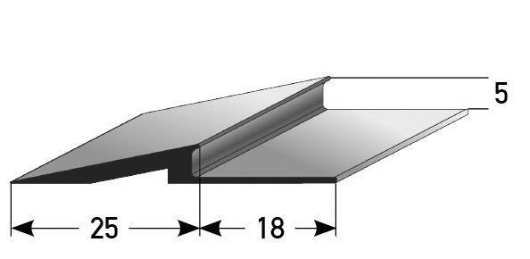 Rampenanstoßprofil 5 mm 100 x 4,3 cm