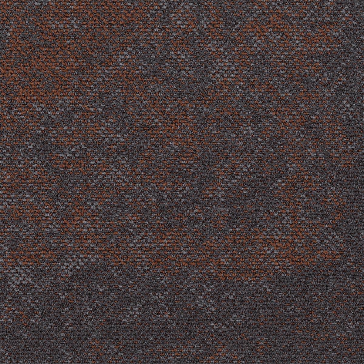 Teppichfliesen Desso Grezzo Bloom AD04 2942 Rot Dunkel Schlinge strukturiert 50 x 50 cm