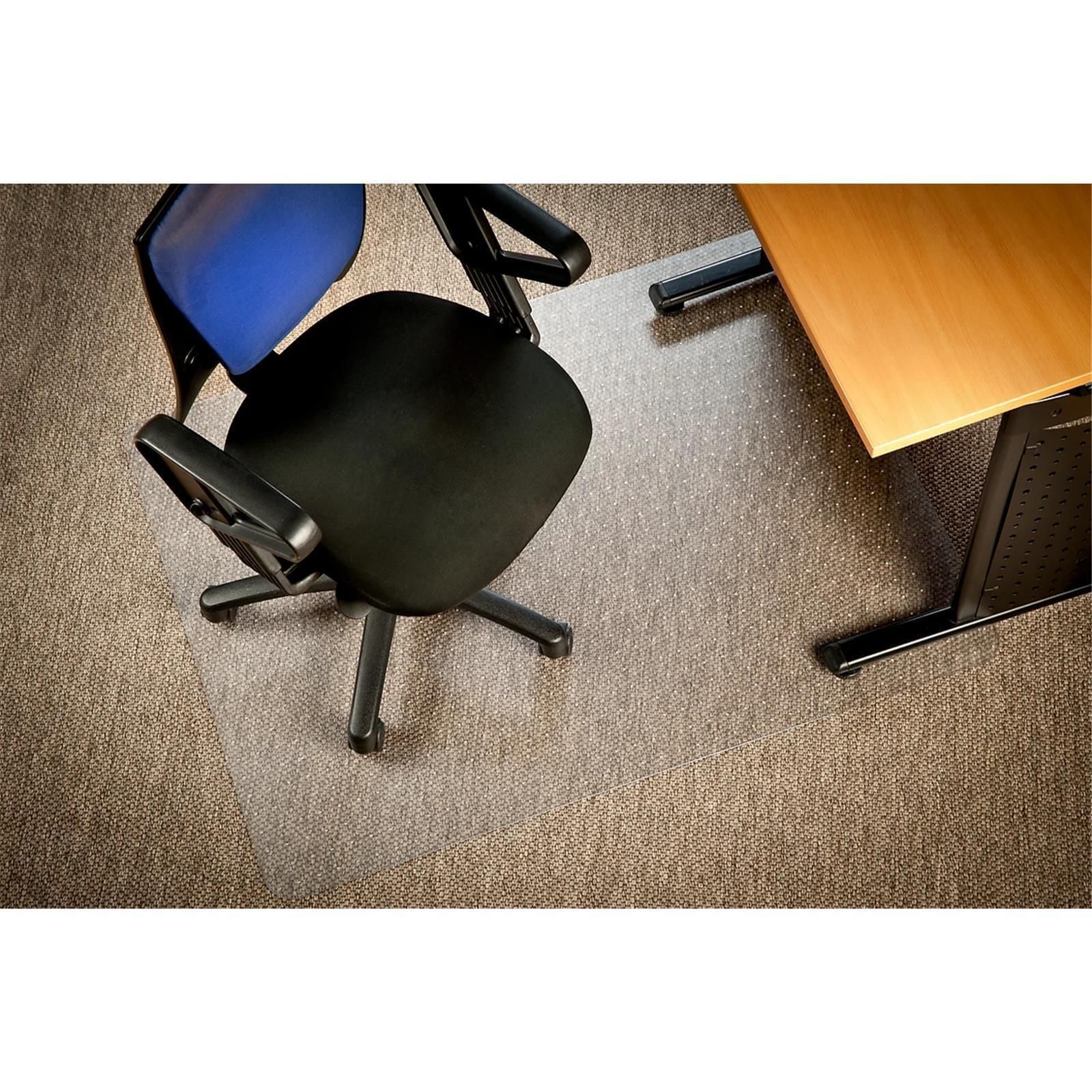Bodenschutzmatte für Teppichboden mit Noppen rechteckig 116 cm x 130 cm