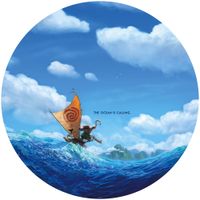 Selbstklebende Vlies Fototapete/Wandtattoo - Moana Ocean is calling - Größe 125 x 125 cm