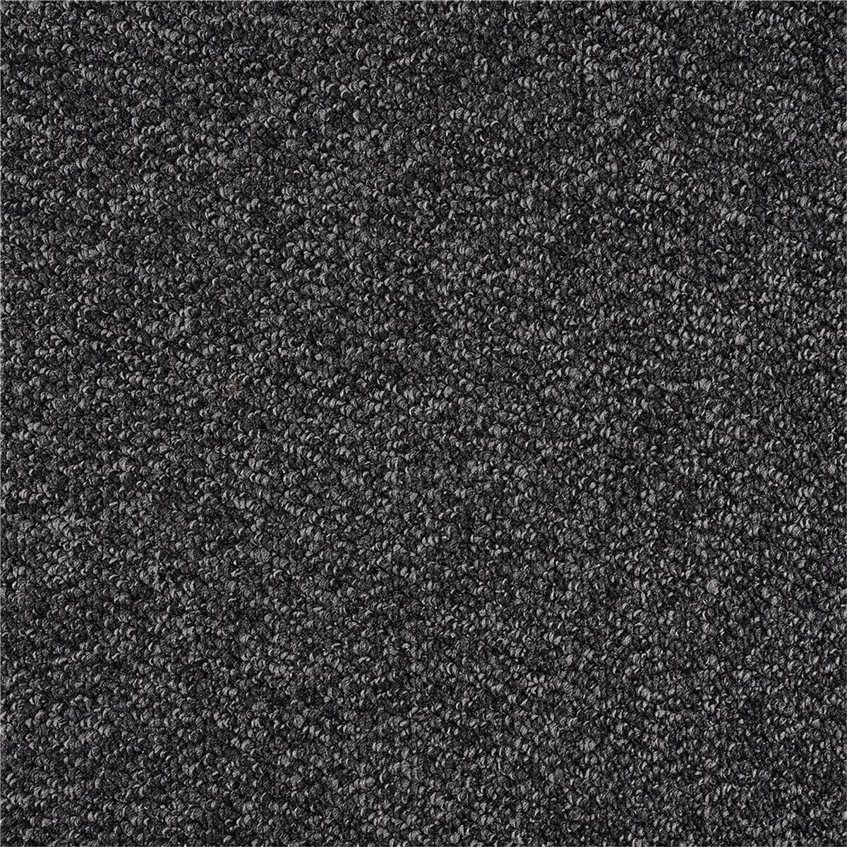Teppichfliesen 25 x 100 cm selbsthaftend Infloor-Girloon Court Grau 590 meliert