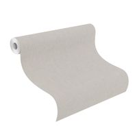 Tapete Basic universell Vinyltapete Hellgrau ansatzfrei 53 cm x 10,05 m