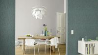 Tapete Basic universell Vinyltapete Dunkeltürkis ansatzfrei 53 cm x 10,05 m