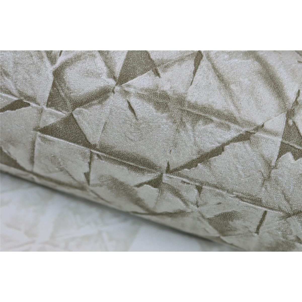 Tapete Culture Grafisch Vinyltapete Braunbeige ansatzfrei 53 cm x 10,05 m