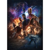 Vlies Fototapete - Avengers Battle of Worlds - Größe 200 x 280 cm