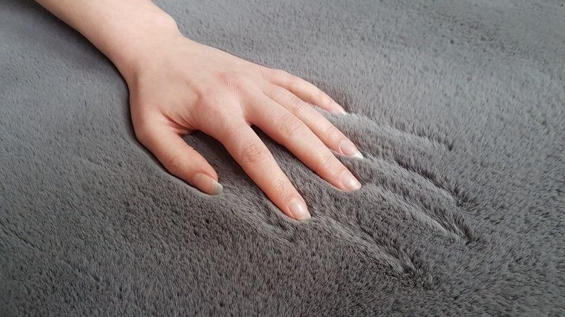 Badematte BALI Grau - 60 cm x 90 cm