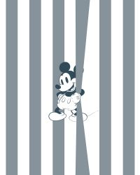 Vlies Fototapete - Mickey Offbeat - Größe 200 x 250 cm