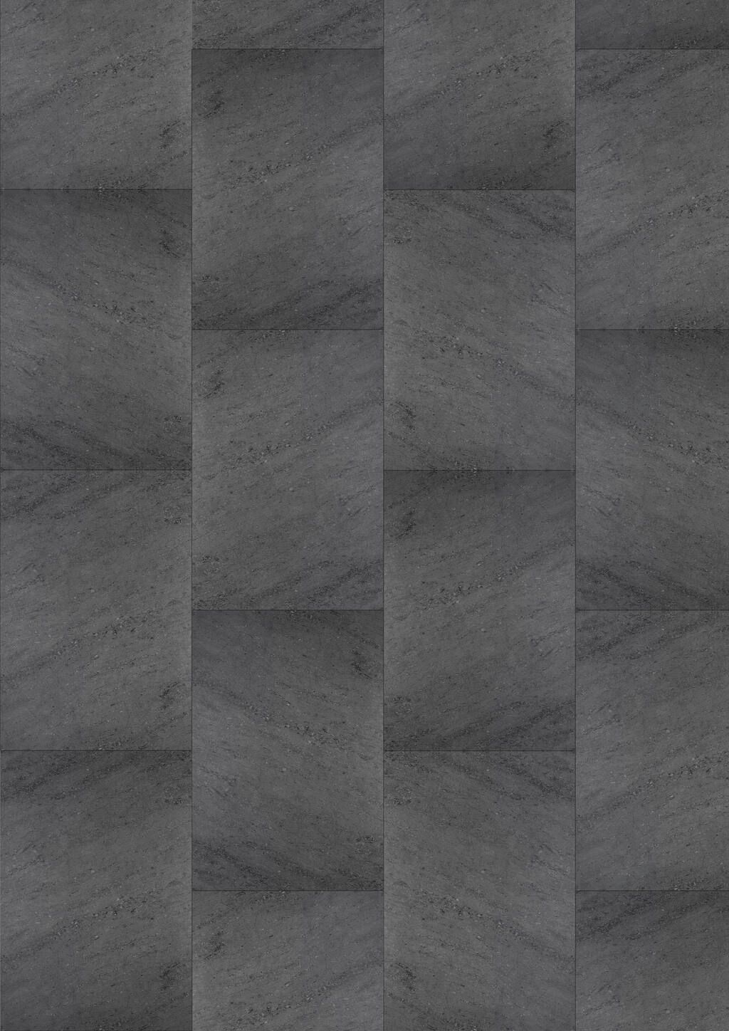 Designboden Fliese 450 mm x 620 mm DESIGN 230 HDF Click 4514 Dark Granite - Nutzschichtdicke 0,3 mm
