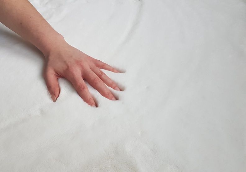 Badematte BALI Weiß - 67 cm x 110 cm
