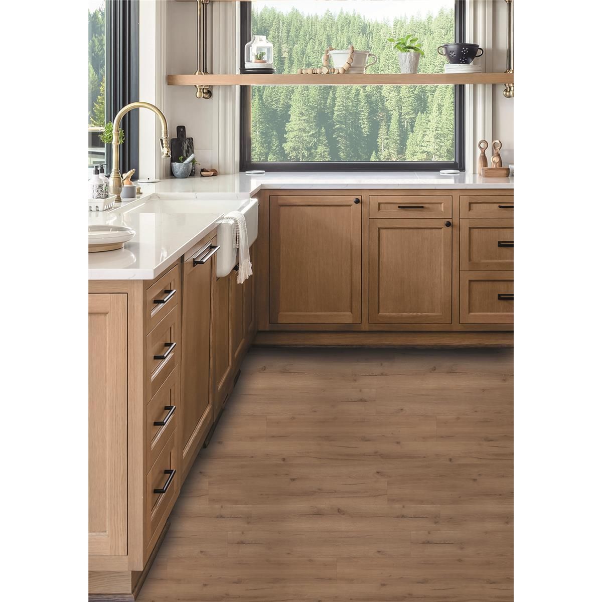 LVT Designboden Klebeplanke Achat fühlbare Holzstruktur 2,5x235x1507 mm