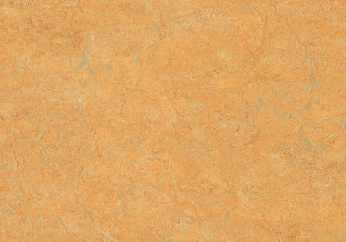 Linoleum-Boden Marmoleum Real 3847 golden saffron Gesamtstärke 2,5 mm - Rollenbreite 200 cm