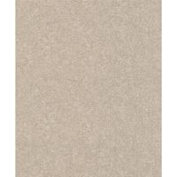 Tapete Basic uni Vinyltapete Taupe ansatzfrei 53 cm x 10,05 m