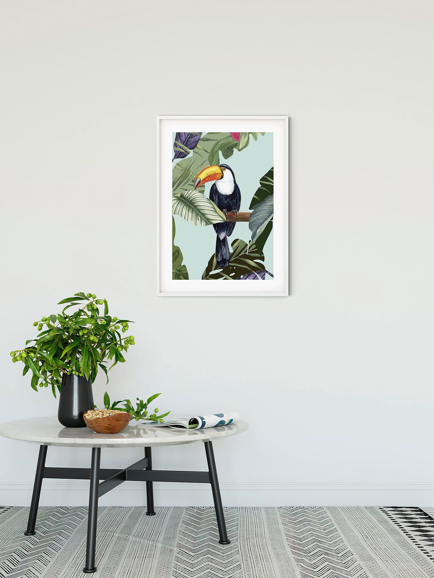 Komar Wandbild - Toco Toucan - Größe: 30 x 40 cm