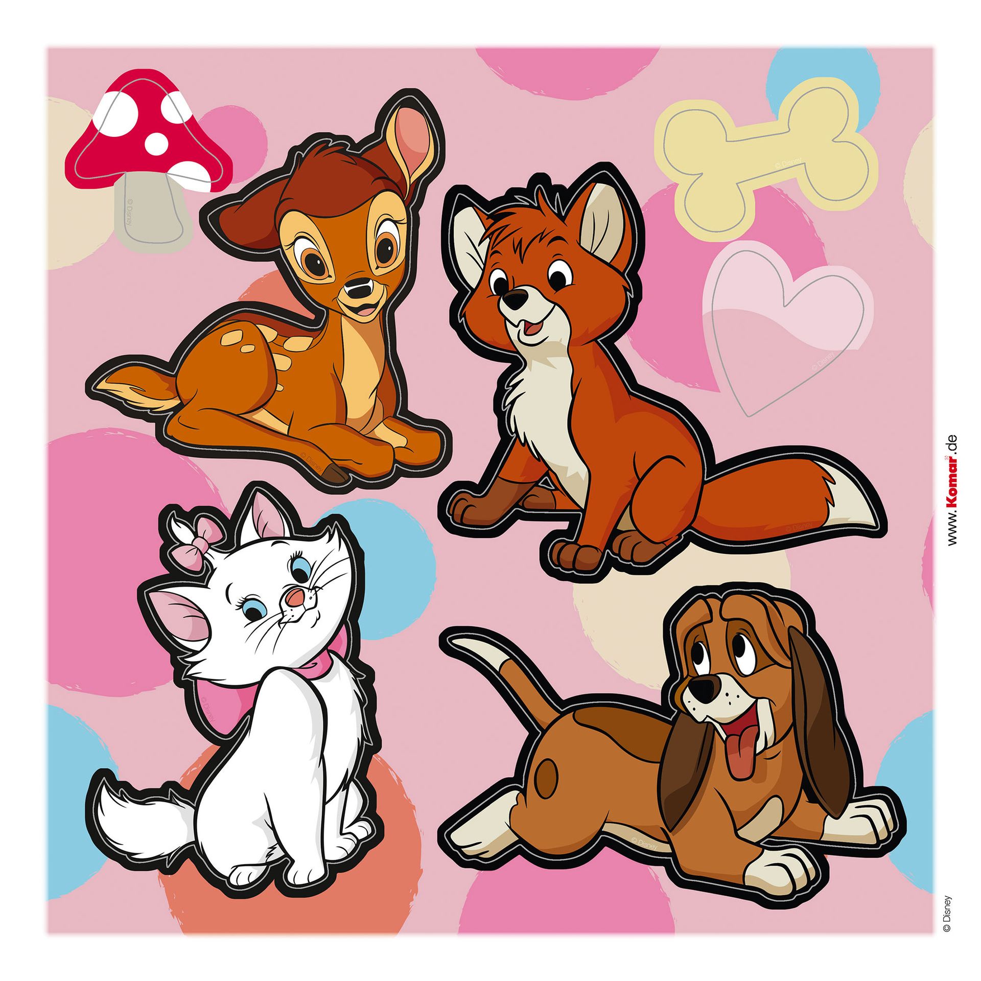 Wandtattoo - Playful Kindergarten - Größe 50 x 70 cm, 2 Bogen