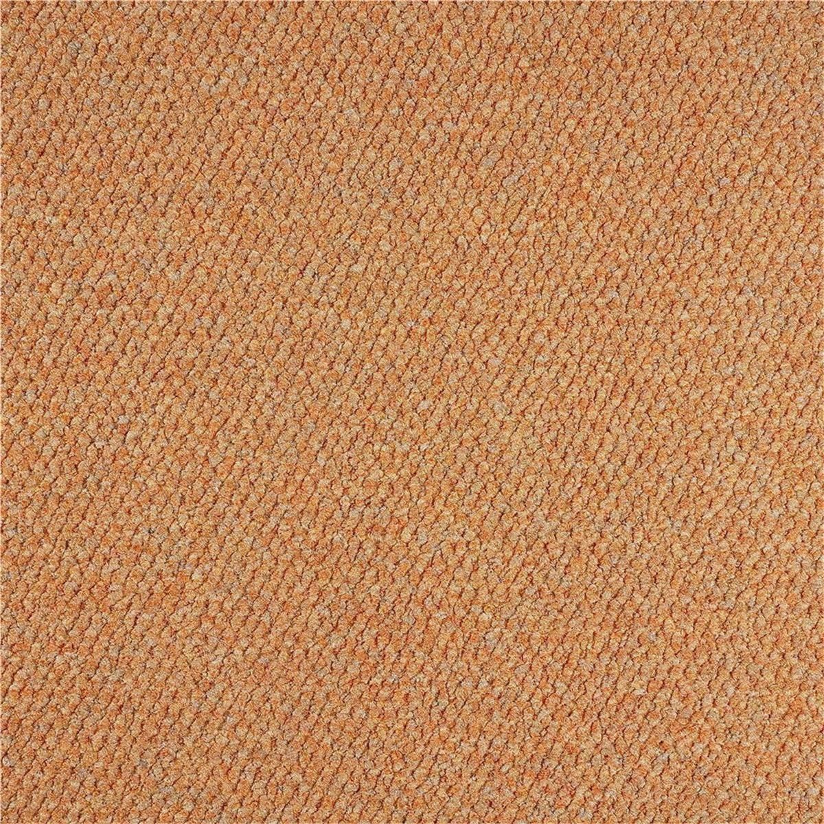 Teppichfliesen 25 x 100 cm selbsthaftend Infloor-Girloon Coin Gelb 240 meliert