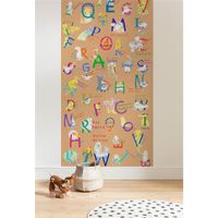Vlies Fototapete - Animals A-Z Panel - Größe 100 x 250 cm