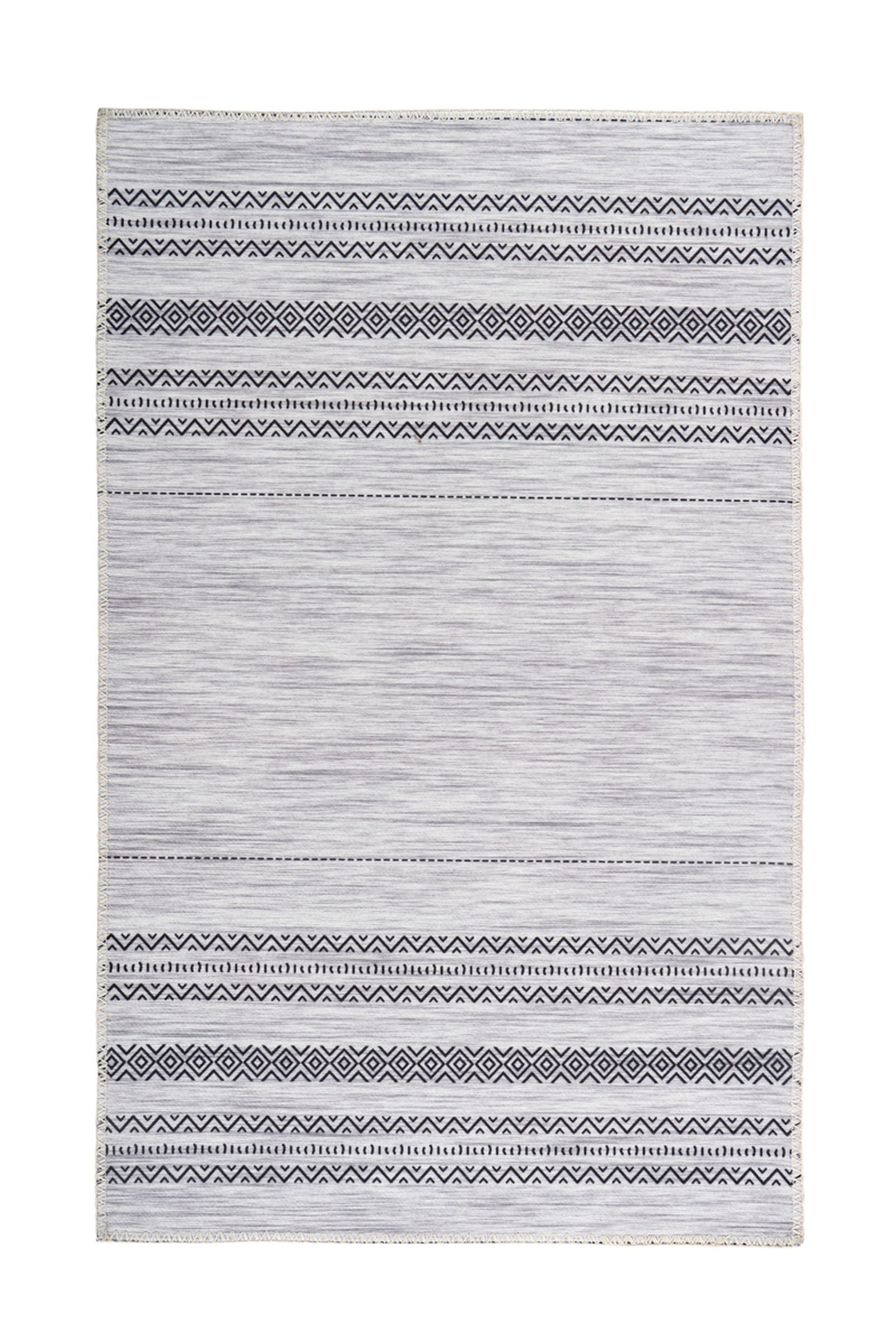 Teppich Maya 100 Grau 160 cm x 230 cm