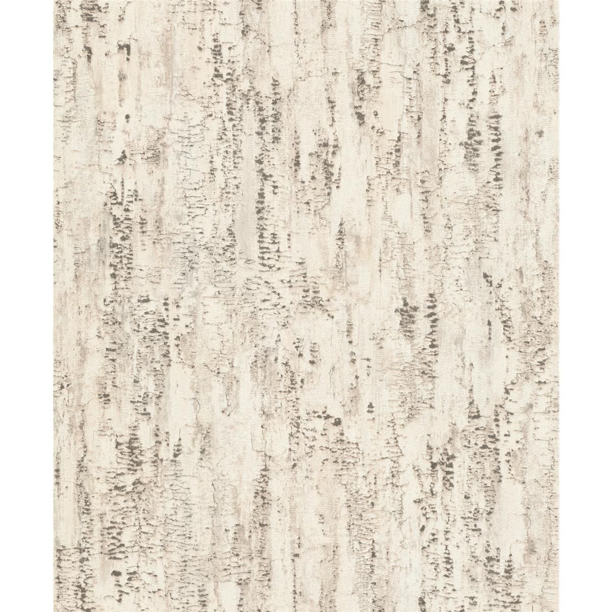 Tapete Modern floral Vinyltapete Hellbeige ansatzfrei 53 cm x 10,05 m