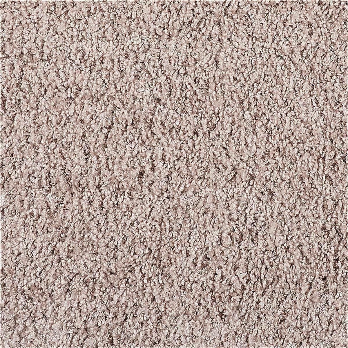 Teppichfliesen 25 x 100 cm selbsthaftend INFLOOR-GIRLOON Chorus-MO Beige 841 uni