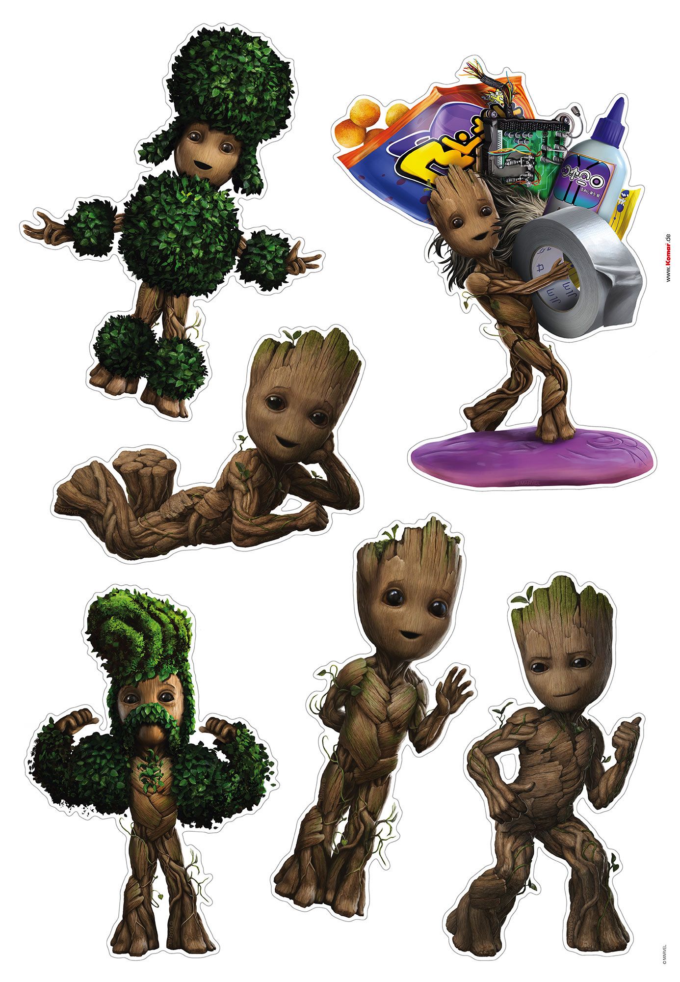Wandtattoo - I am Groot! - Größe 50 x 70 cm