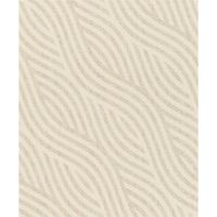 Tapete Culture Grafisch Vinyltapete Warmbeige gerader Ansatz 53 cm x 10,05 m