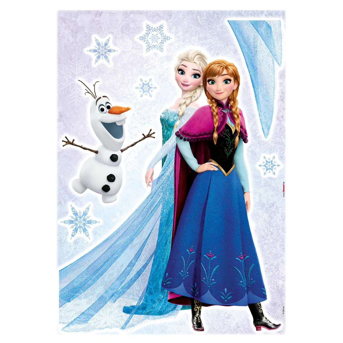 Wandtattoo - Frozen Sisters - Größe 50 x 70 cm