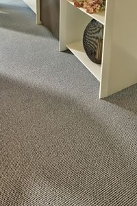 Teppichboden Vorwerk Passion 1005 RUSTICA Schlinge Schwarz 9H54 - Rollenbreite 500 cm