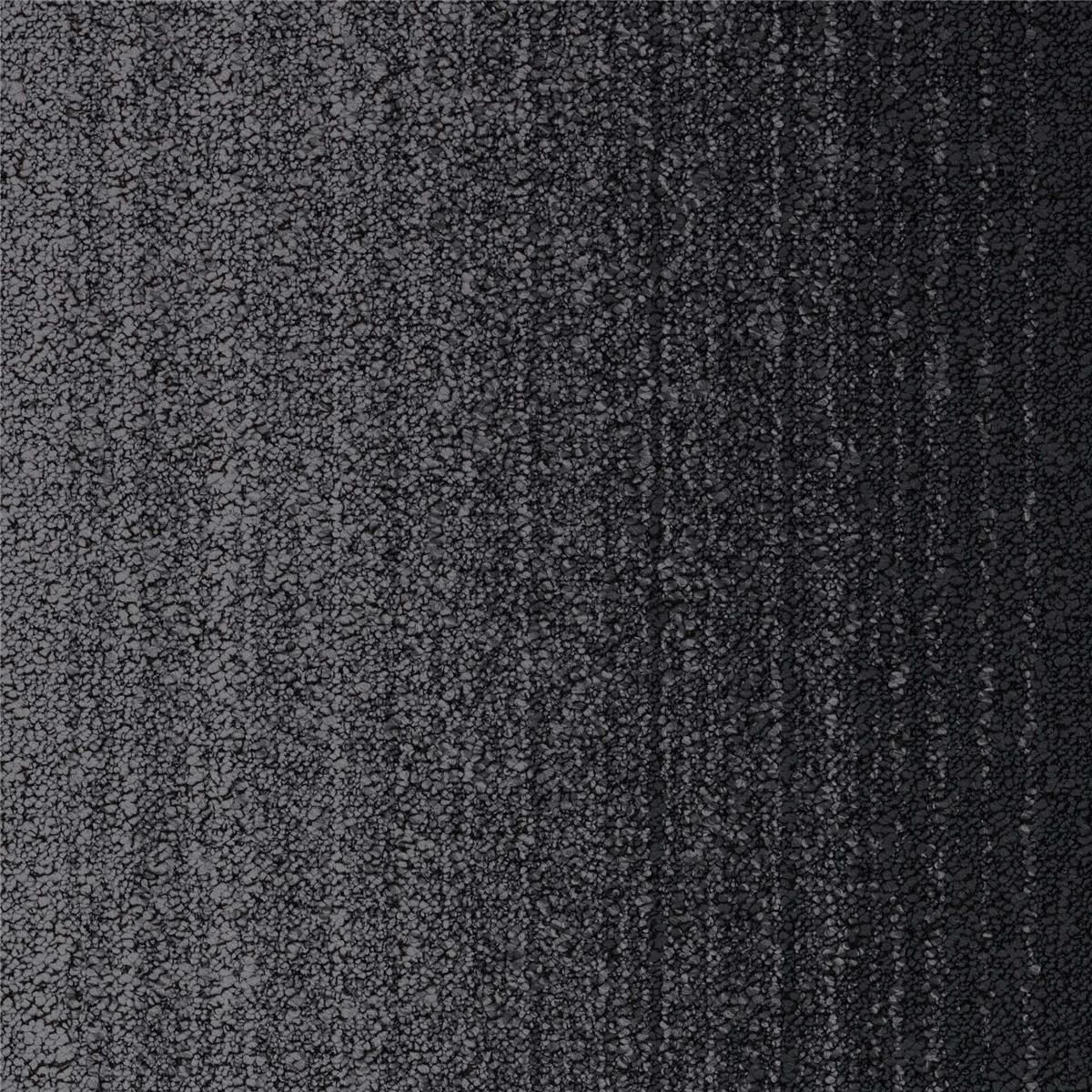 Teppichfliesen Desso Fuse Landscape B755 9970 Grau Mittel Schlinge strukturiert 50 x 50 cm