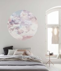 Selbstklebende Vlies Fototapete/Wandtattoo - Candy Sky - Größe 125 x 125 cm
