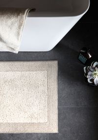 Badematte BAHAMAS Creme - 67 cm x 110 cm