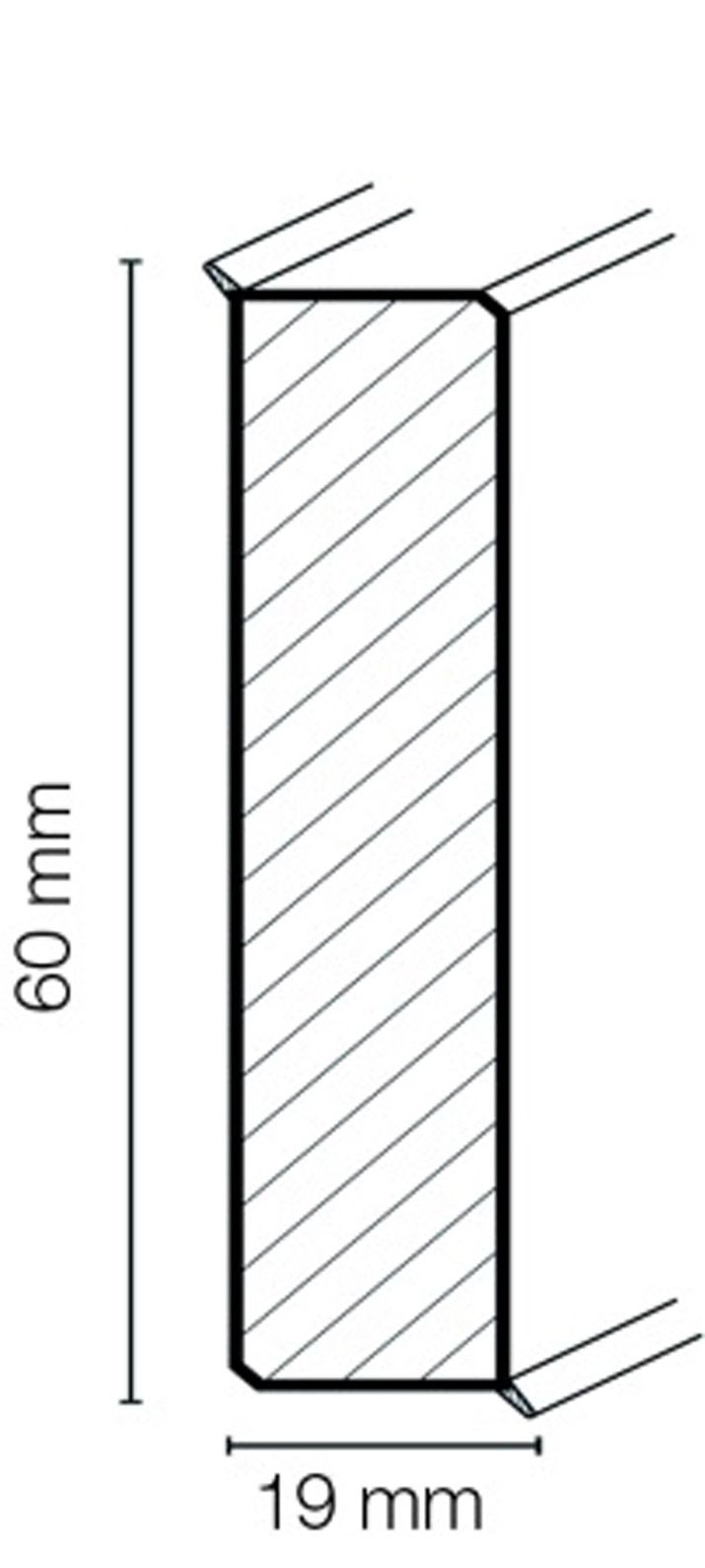 Cubu flex life XL 60/19 250 x 8 x 19 cm
