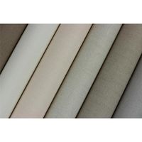 Tapete Basic universell Vinyltapete Leinen dunkel ansatzfrei 53 cm x 10,05 m