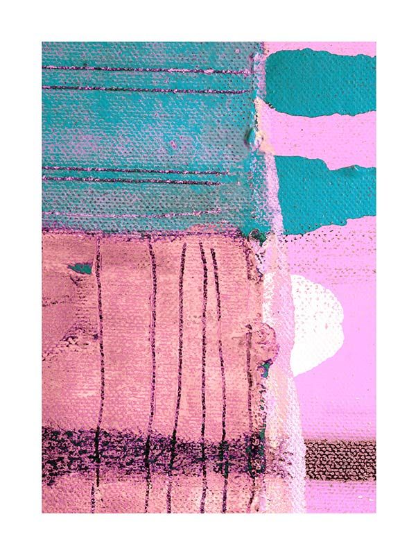 Komar Wandbild - Pinky Allegro  - Größe: 30 x 40 cm