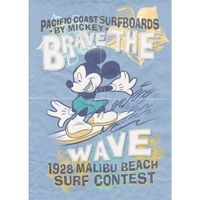Vlies Fototapete - Mickey Brave the Wave - Größe 200 x 280 cm