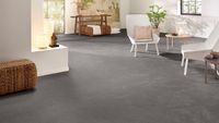 Teppichboden Vorwerk Superior 1069 BARISTA Velours Grau 5Y35 - Rollenbreite 400 cm