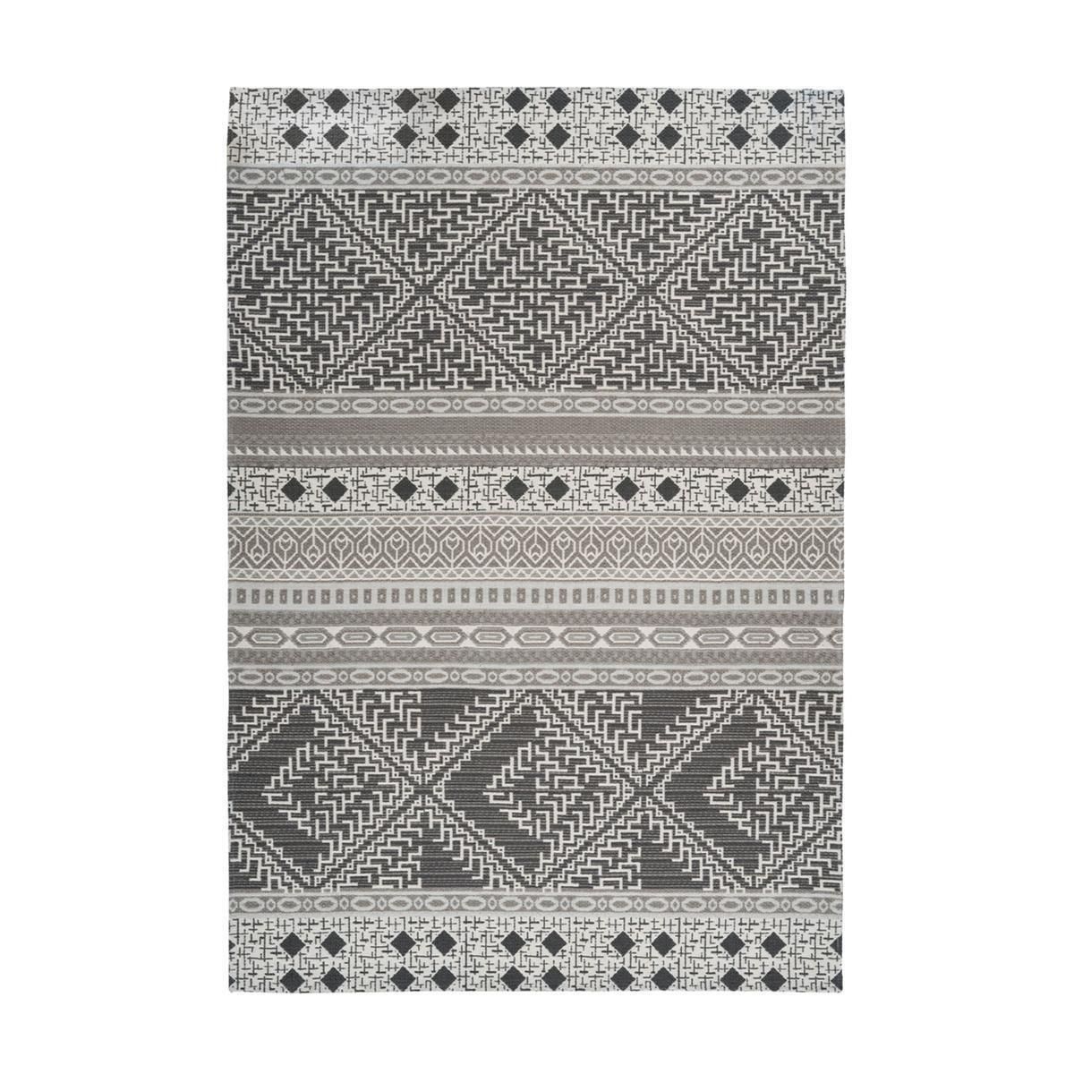 Teppich Yoga 200 Taupe / Creme 80 cm x 150 cm