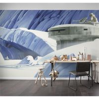 Vlies Fototapete - Star Wars Classic RMQ Hoth Echo Base - Größe 500 x 250 cm