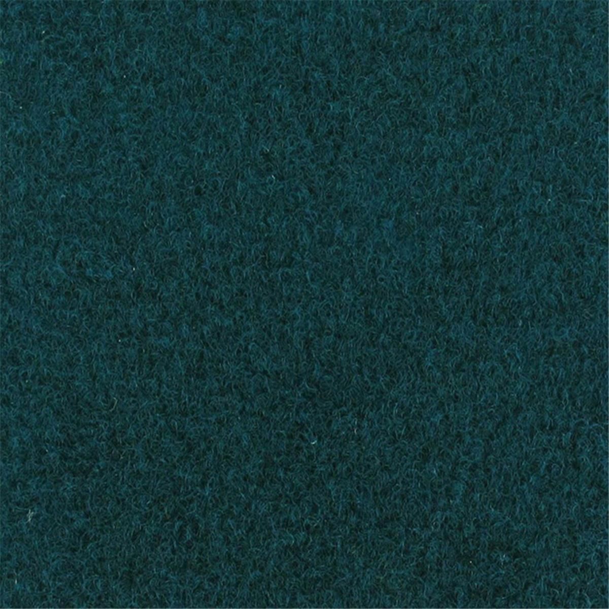 Messeboden Velours EXPOLUXE Atoll Blue 1234 mit Schutzfolie  - Rollenbreite 200 cm