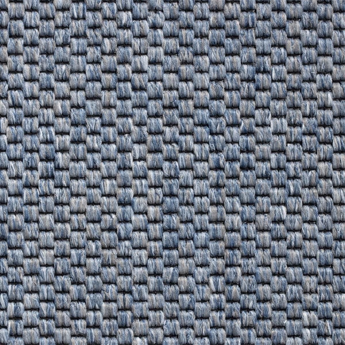 Teppichboden Gewebt Blau 3432 Lima ITC uni - Rollenbreite 400 cm
