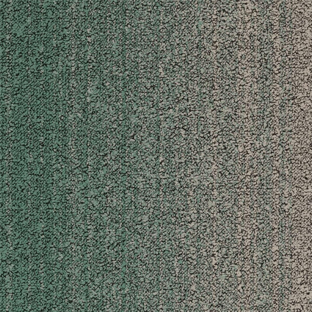 Teppichfliesen Desso Fuse Landscape B755 7915 Grün Hell Schlinge strukturiert 50 x 50 cm