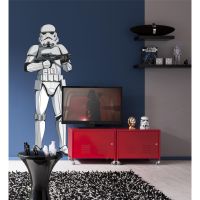Selbstklebende Vlies Fototapete/Wandtattoo - Star Wars XXL Stormtrooper - Größe 127 x 188 cm